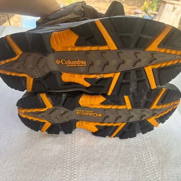 Mens Brown Columbia Waterproof Omni Heat 200 Gram Insulated Boots SZ 11 Techlite - Picture 2 of 12